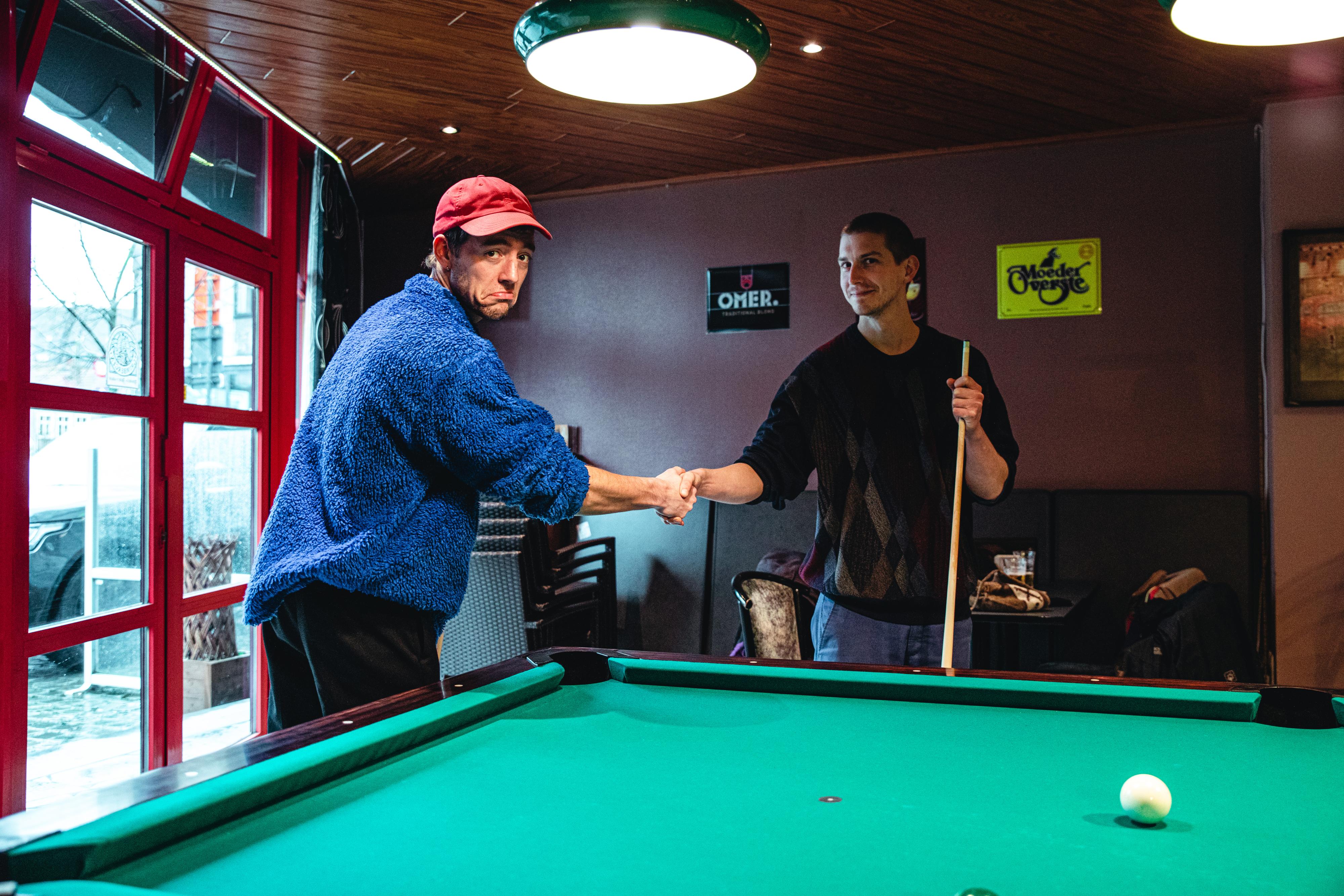 Ruben Mardulier (verliezer) en Michiel Deprez (winnaar) (c) Michiel Devijver
